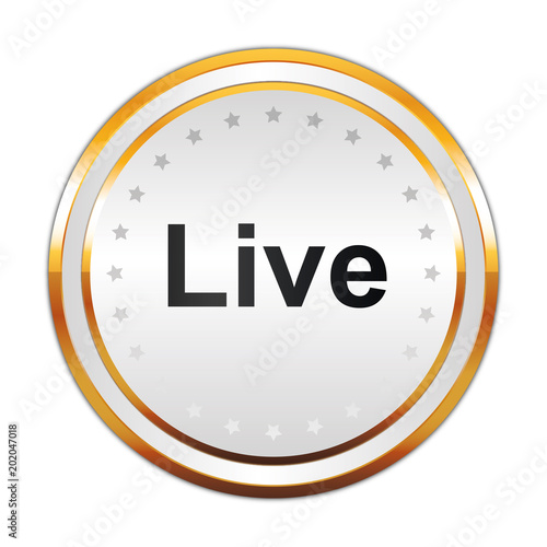 Luxus Button weiß - Live