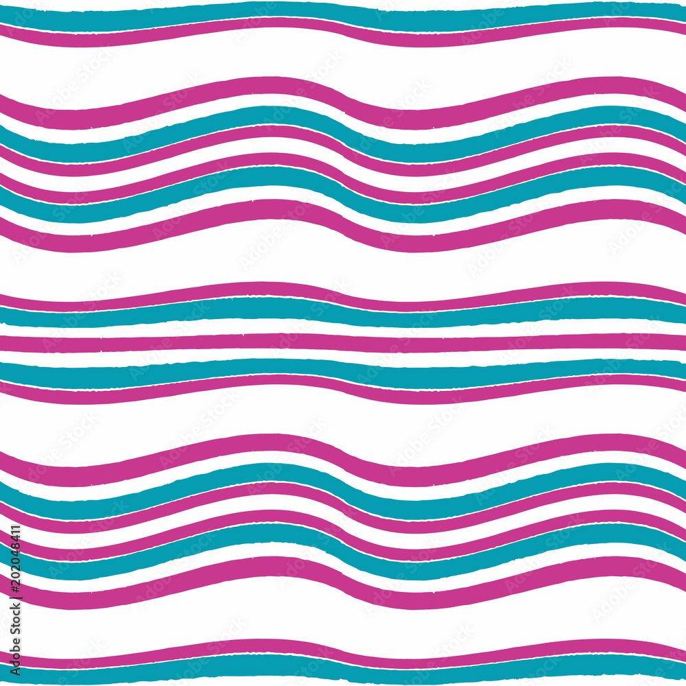 Colorful Wavy Stripes Seamless Pattern Colorful Wavy Stripes Seamless Pattern
