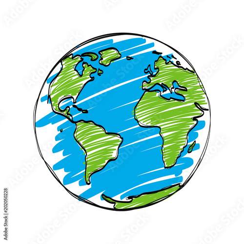 earth cartoon vector