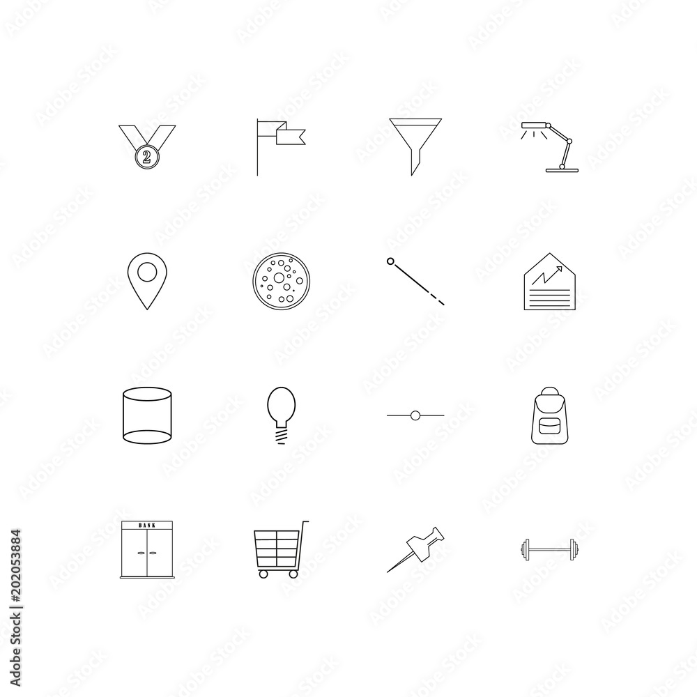Education And Science simple linear icons set. Outlined vector icons Education And Science simple linear icons set. Outlined vector icons