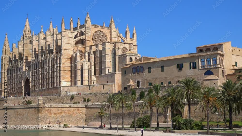La cathédrale Notre-Dame de Palma à Majorque La cathédrale Notre-Dame de Palma à Majorque