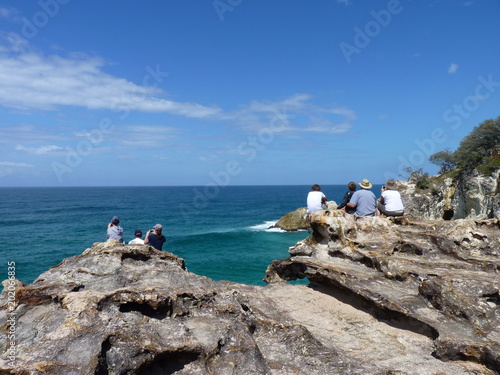 Ocean view at the North Stradbroke Island, Australia photo