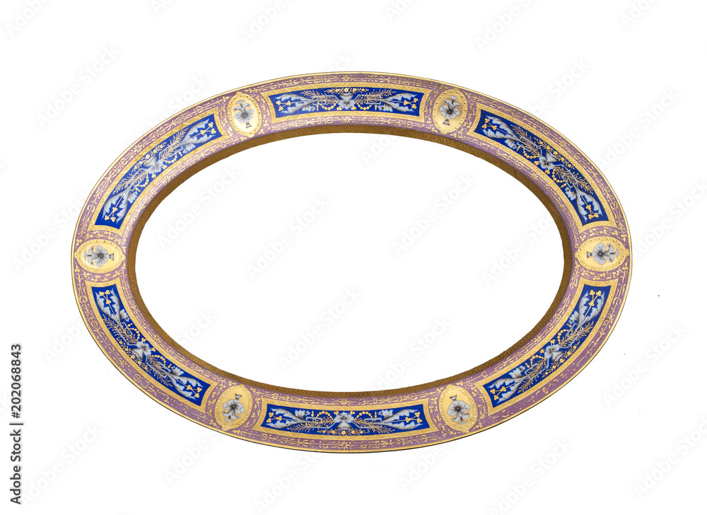 Old porcelain frame for painting, photo, mirrors. Old porcelain frame for painting, photo, mirrors.
