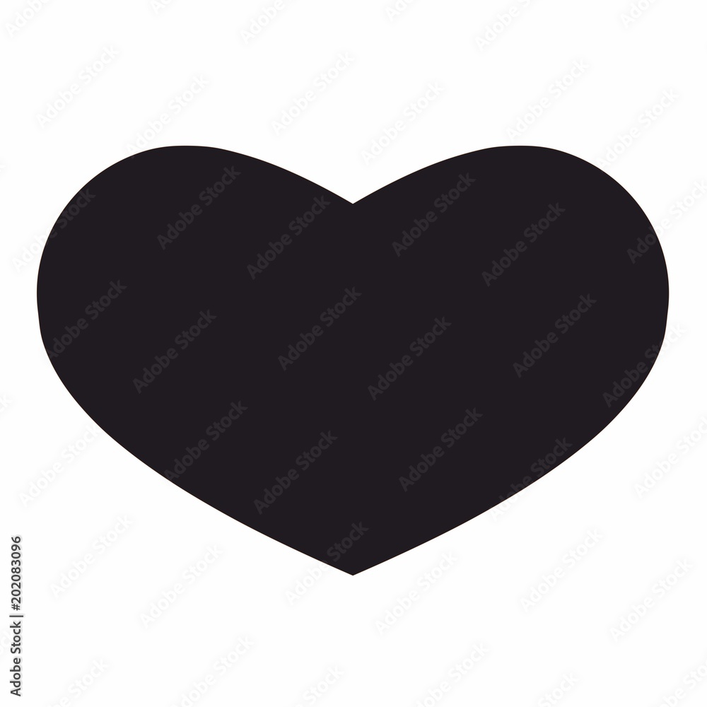 a typical beautiful black heart a typical beautiful black heart