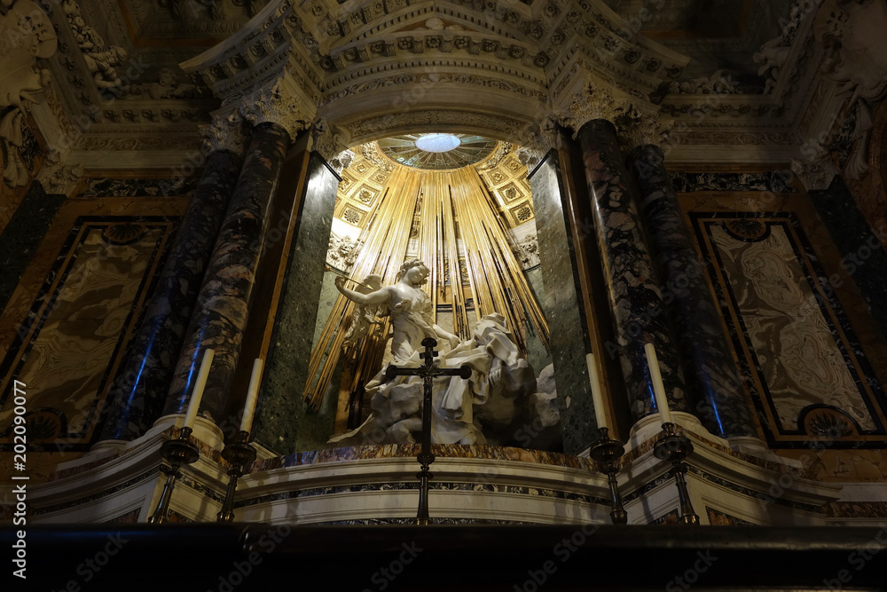 Tableau sur toile Ecstasy of St