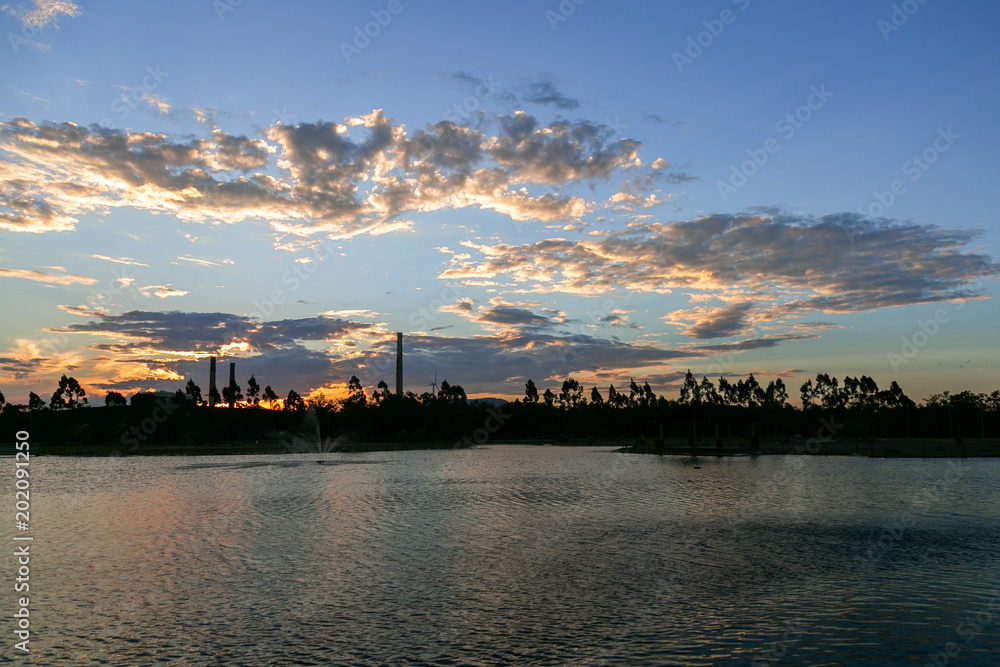 Colorful sky at sunset Colorful sky at sunset