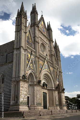 Orvieto cathedral facade