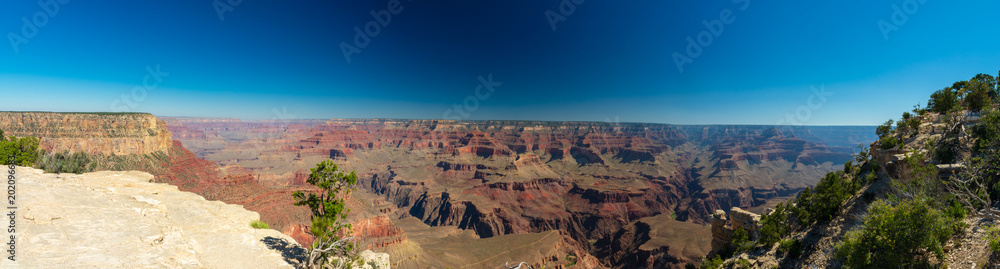 Grand Canyon, Arizona, canyon, sky, clouds, landscape