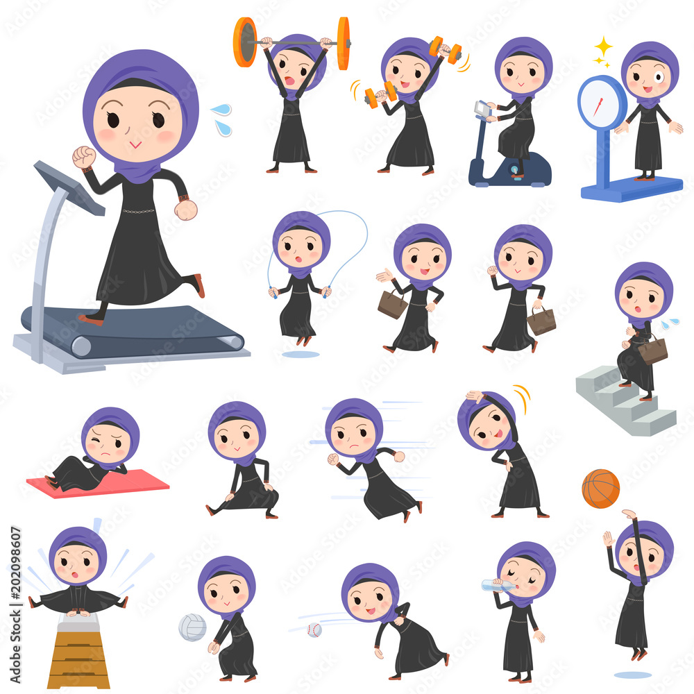 Arab women_Sports & exercise