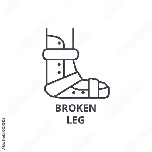 applying gypsum thin line icon, sign, symbol, illustation, linear concept vector 