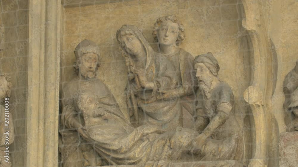 The Burial of Jesus bas relief The Burial of Jesus bas relief