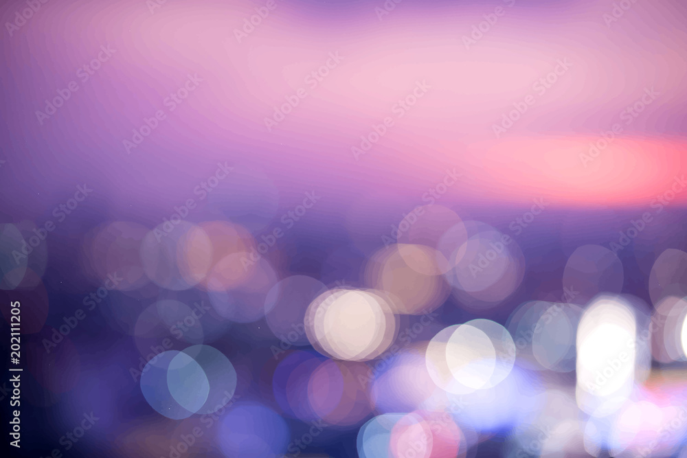 Blurred bokeh lights night time wallpaper Blurred bokeh lights night time wallpaper