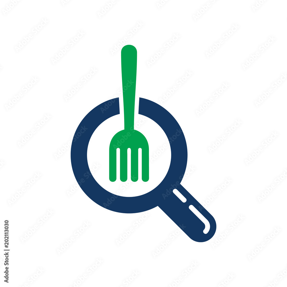 Find Food Logo Icon Design Find Food Logo Icon Design