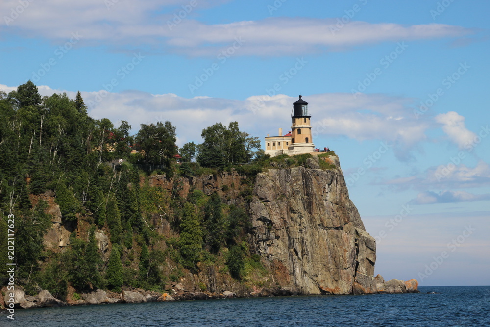 Split Rock Lighthouse on Lake Superior