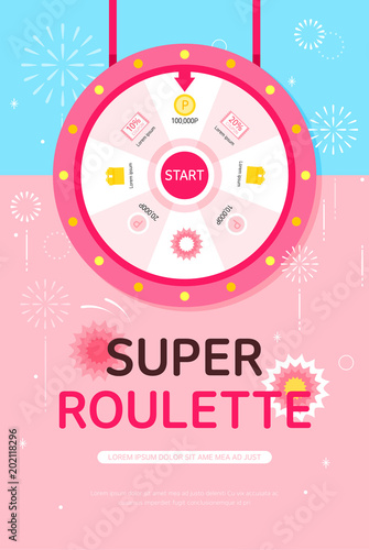 Shopping Roulette Event Design photo