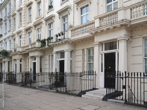 Photography London, townhouses in Belgravia