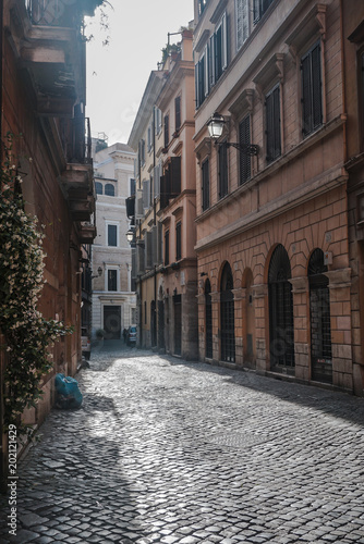 Una calle de Italia