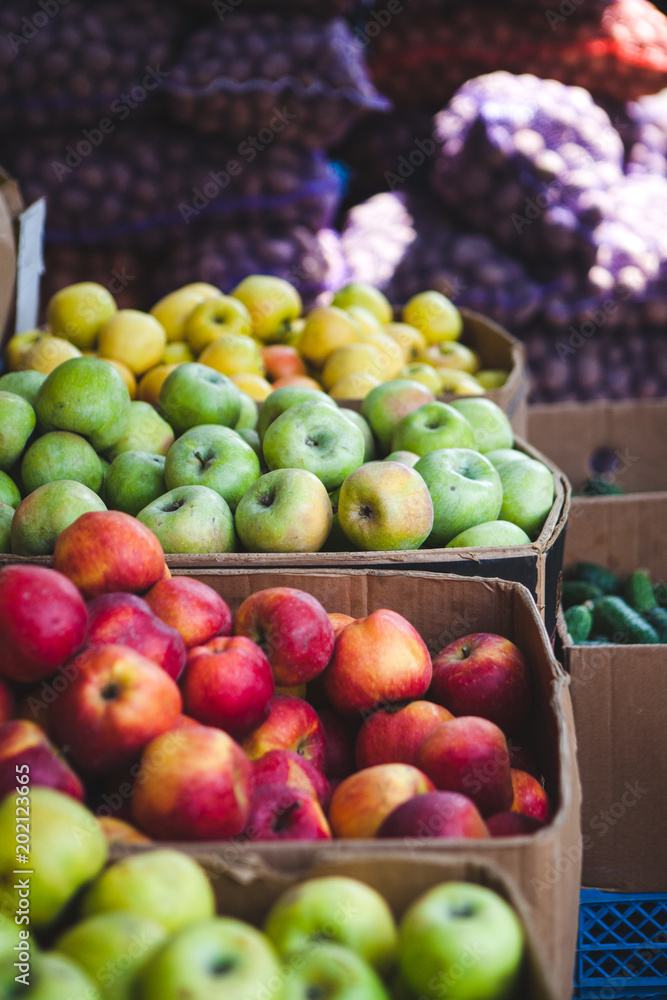Fruit in the market. Fruit in the market.