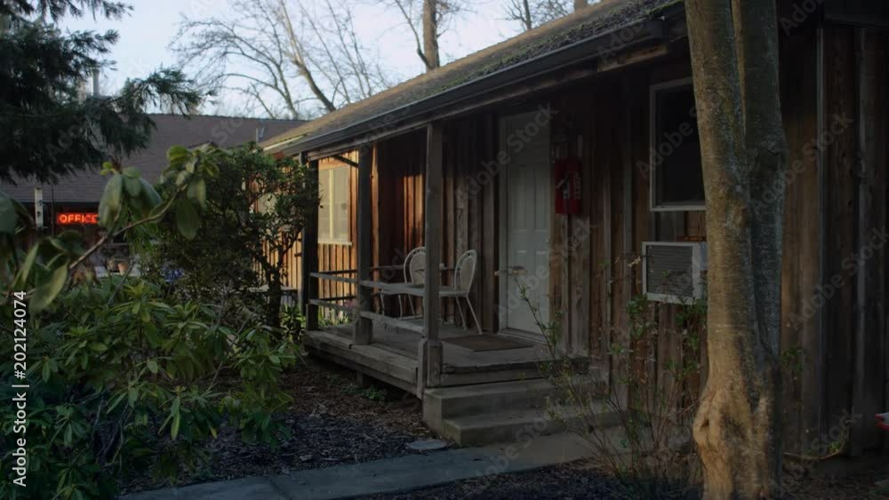 Rustic motel in Grants Pass area in Oregon Rustic motel in Grants Pass area in Oregon
