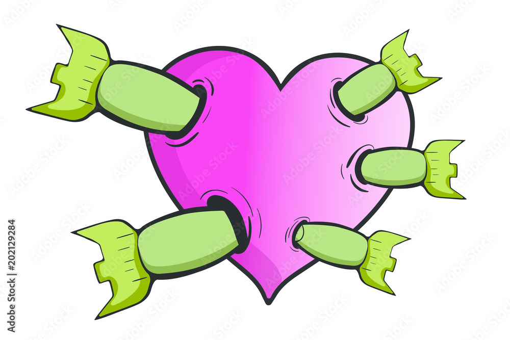 Warheads in heart Warheads in heart