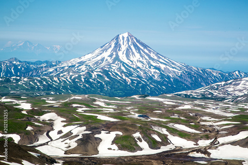 Vilyuchinsky volcano, Kamchatka. photo
