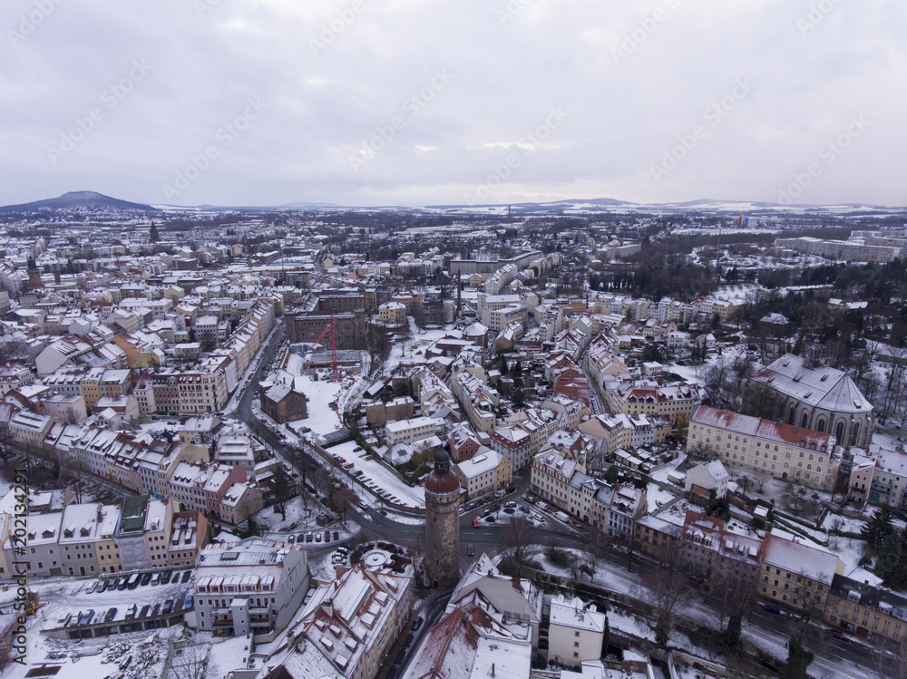 Goerlitz Görlitz Zgorzelec Europastadt görliwood Luftbild Air View