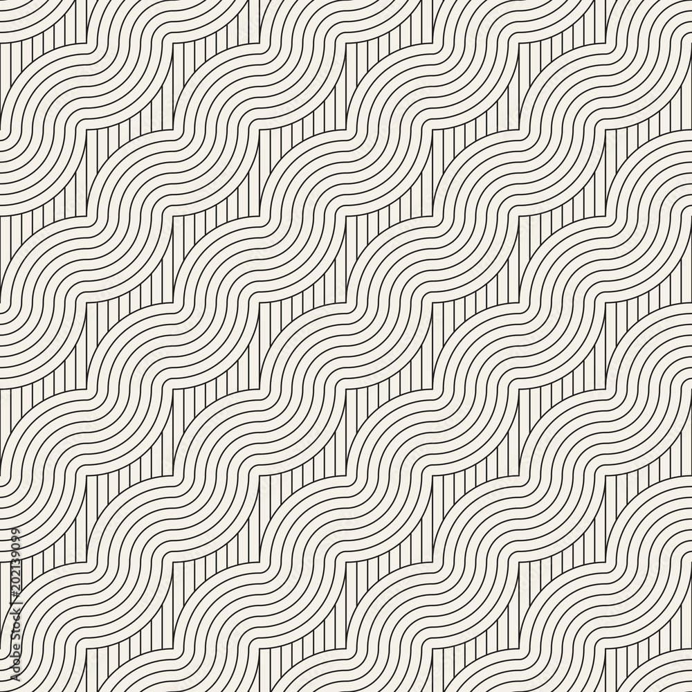 Vector seamless pattern. Modern stylish abstract texture. Repeating geometric tiles Vector seamless pattern. Modern stylish abstract texture. Repeating geometric tiles