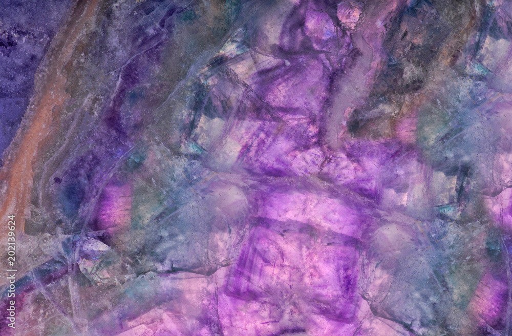 Fototapeta premium abstract background from lilac fluorite texture