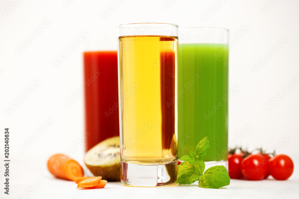 Various vegetable and fruit juice Various vegetable and fruit juice