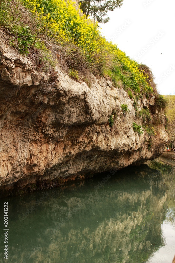 Water channel in Alcala del Jucar