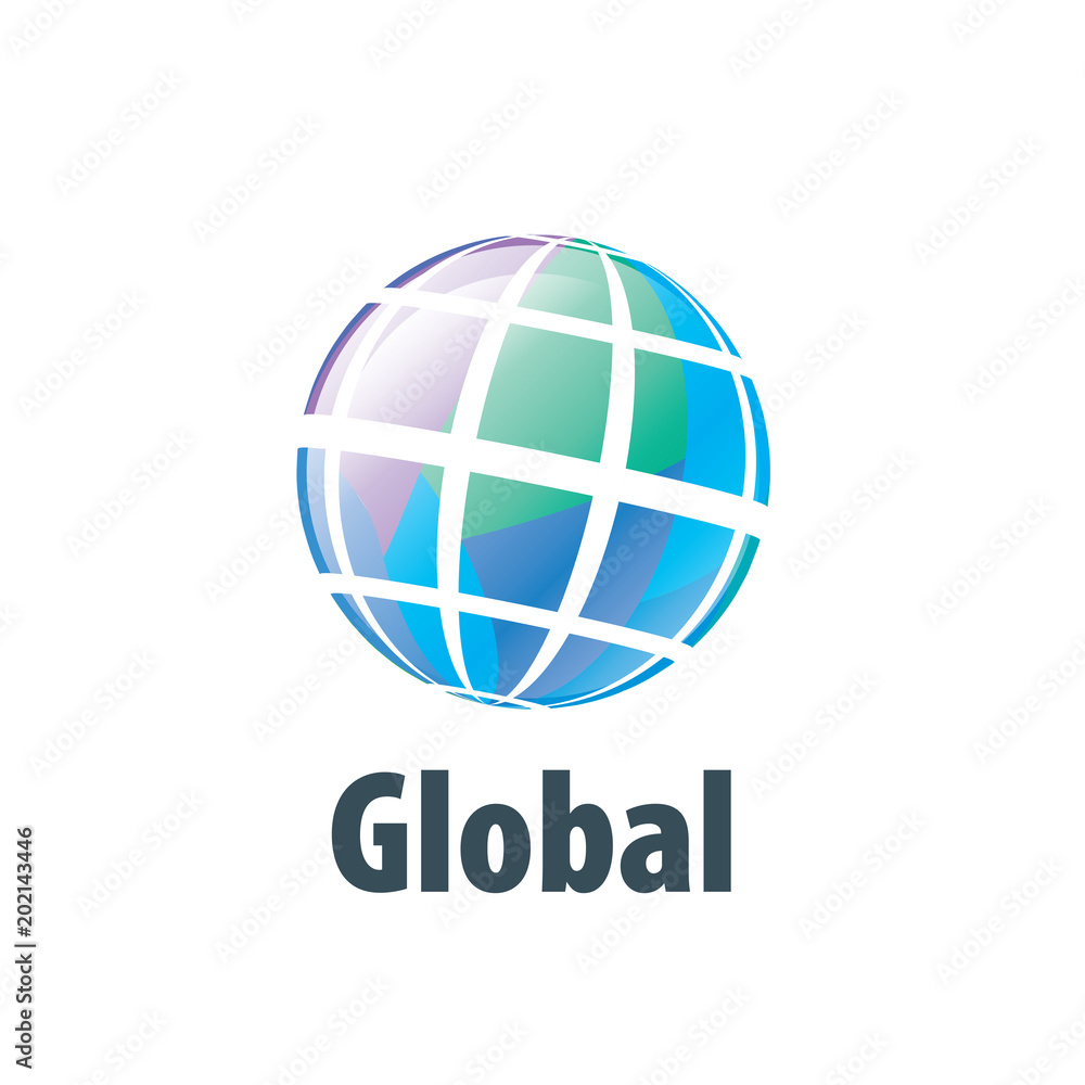 vector logo globe vector logo globe
