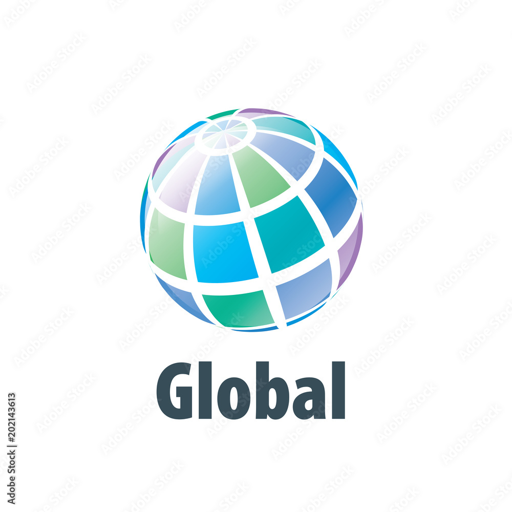 vector logo globe vector logo globe