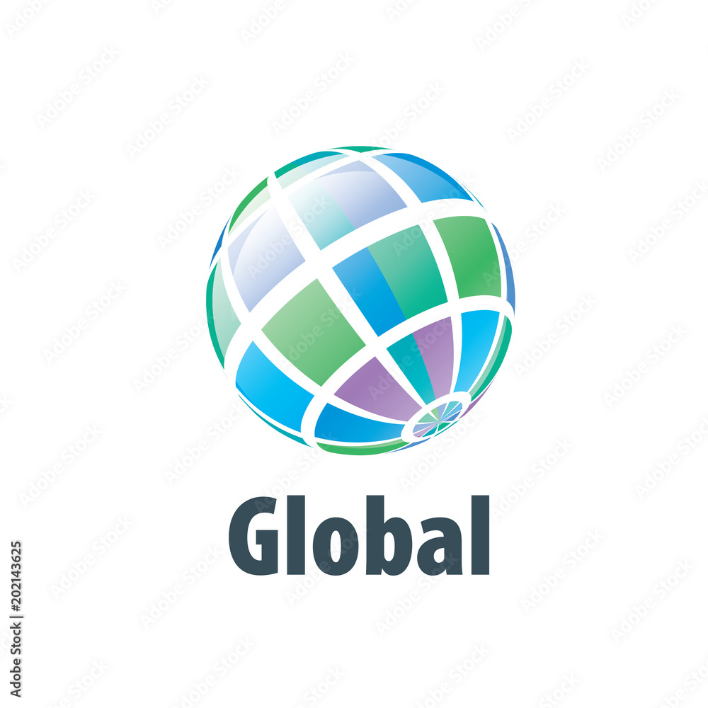 vector logo globe vector logo globe