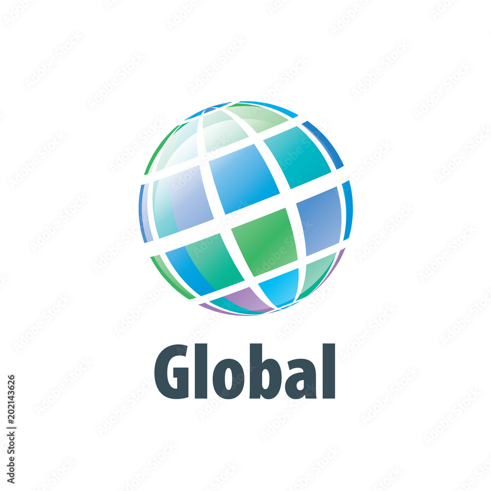 vector logo globe vector logo globe
