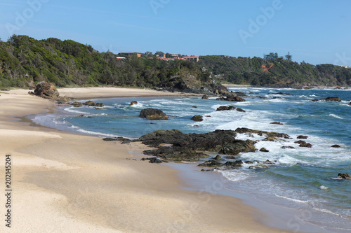 Nobby Beach - Port Macquarie - NSW Australia Port Macquarie on the NSW mid-North coast is a popular tourist destination with many beautiful beaches.