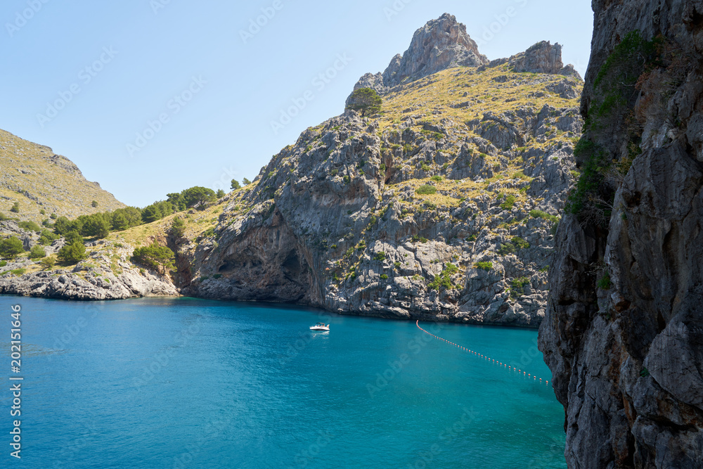 Gebirge und Meer im Nordwesten Mallorcas um den Porta de Sa Calobra