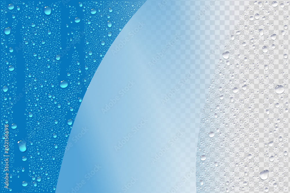 Wet Realistic Background