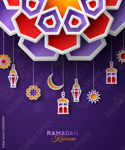 Ramadan Kareem concept banner