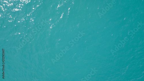 Sea surface aerial view