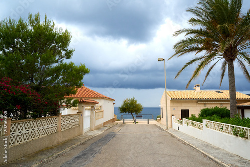 Landschaft der Westküste auf Mallorca rund um den Ort Sant Elm