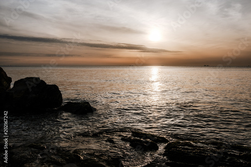 Fototapeta Naklejka Na Ścianę i Meble -  Odessa Ukraine Black sea sunrise