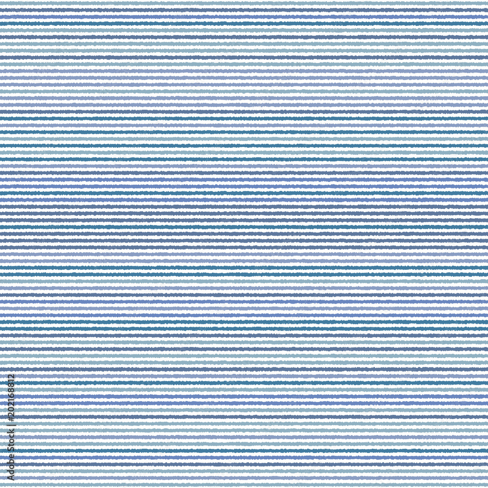 Obraz premium Abstract wallpaper with horizontal blue and white strips. Seamless colored background. Geometric pattern
