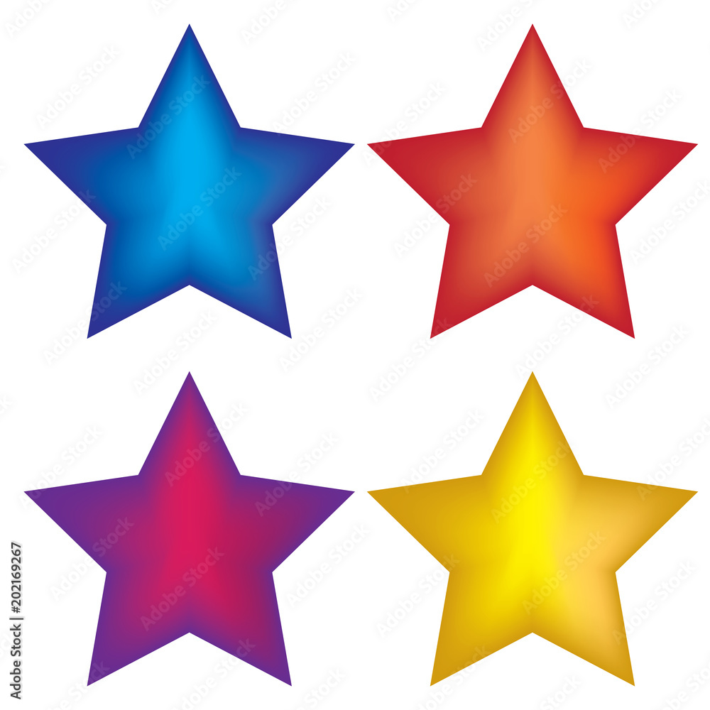 Fototapeta premium Stars on Glass