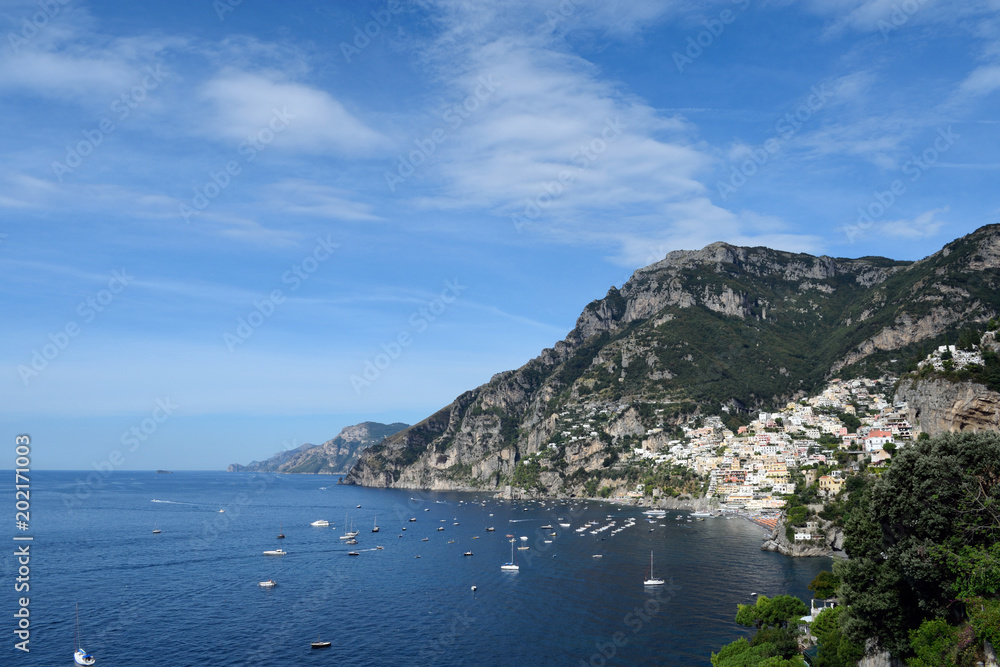 Positano from East