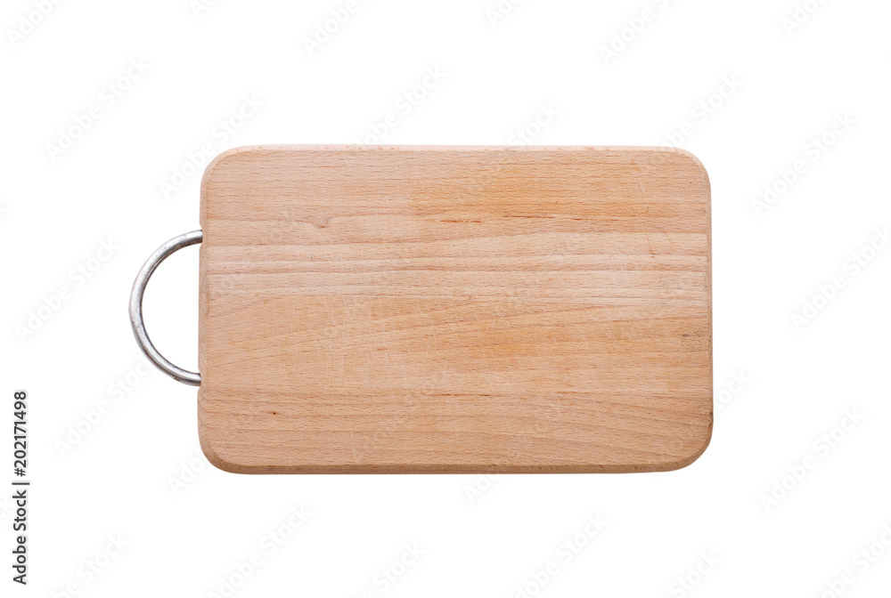 Cutting board isolated on white background Cutting board isolated on white background