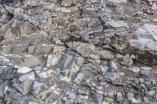 Texture of rock