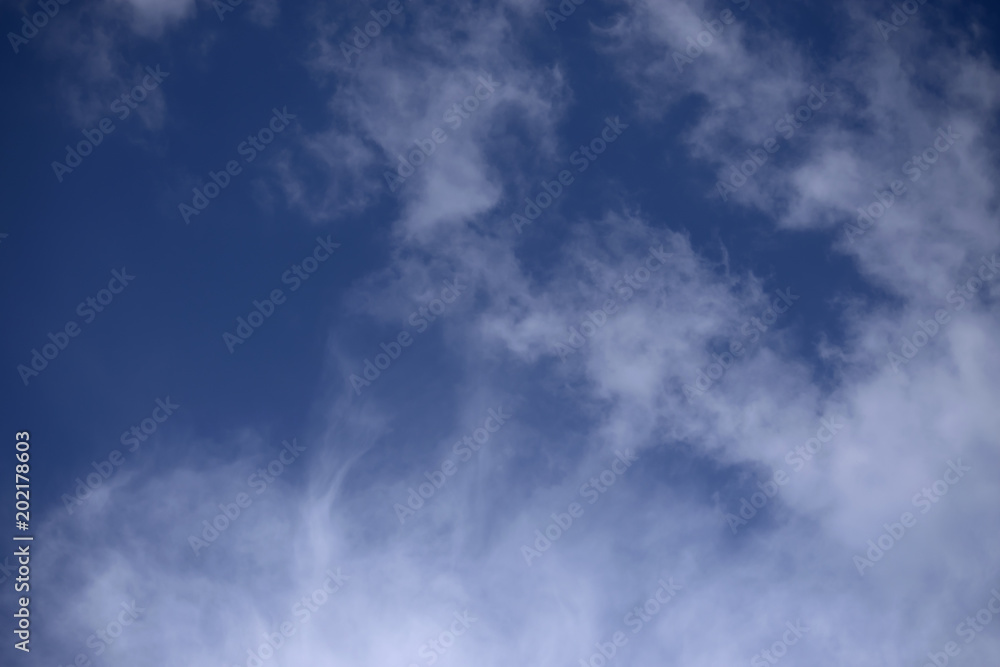 Fototapeta premium clouds in the blue sky