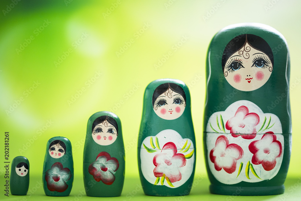 Russian dolls inside one sales another