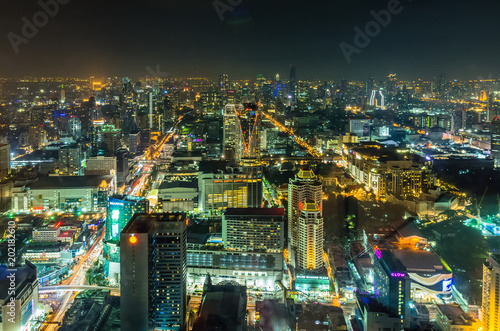 Bangkok city at twilight © dvad
