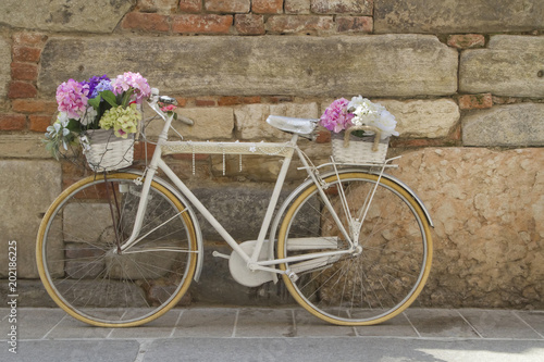 Bicicletta con Fiori per Strada, Bicycle with Flowers in the Street © picture10